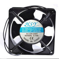 พัดลม L3zm5f HSY 0.14A AC220V AF12038HBL 50/60Hz พัดลมทำความเย็นอัลตราโซนิก