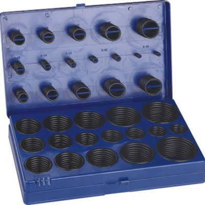 407 PCSBox Rubber O Ring Kit Seal Gasket Universal Rubber O-ring Washer Assortment Set For General Plumbers Mechanics Workshop
