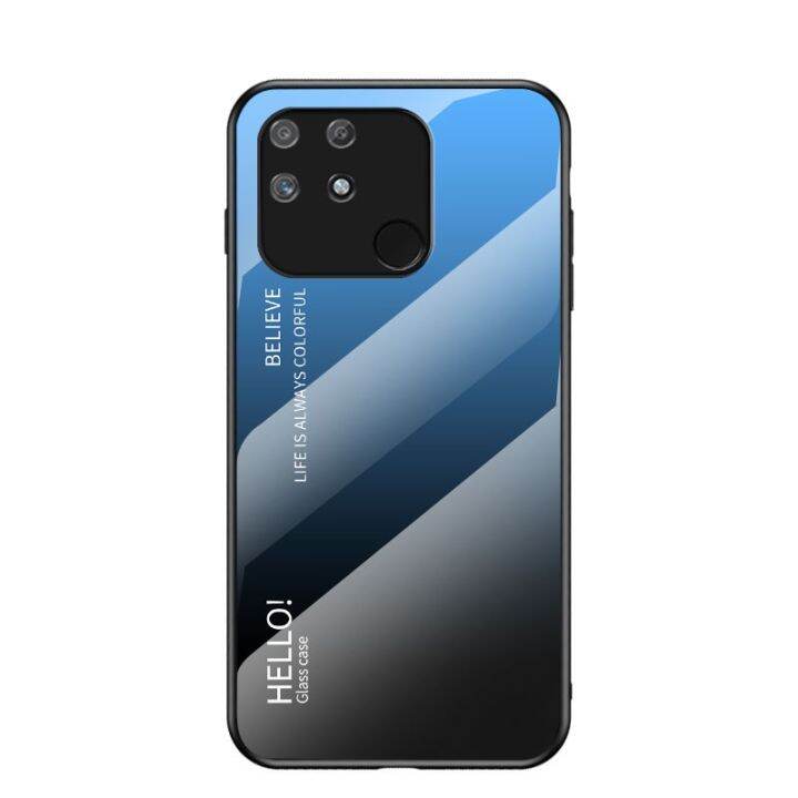 สำหรับ-realme-narzo-50a-เคสโทรศัพท์-realme-narzo-50a-กระจกเทมเปอร์เคสกรอบ-tpu-แบบนุ่มป้องกันแบบแข็งกันกระแทกแฟชั่นฝาหลัง