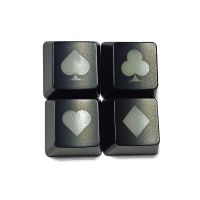 4Pcs รองเท้าฟุตบอล Keycaps ABS Backlit แกะสลัก Shine ผ่านคีย์บอร์ดมีแสง Keycap Arrowkey ฟังก์ชั่น Oem