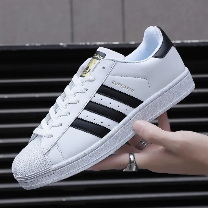 Lo siento Negligencia Locomotora ADIDAS SUPERSTAR shoes for men and women low cut for men with box CLASS A  Free shipping | Lazada PH