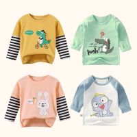 Childrens Clothing Boys Girls T-Shirt kids clothes Cartoon Tops Long Sleeve Baby Clothing Autumn Winter Cotton Print Sweatshirt