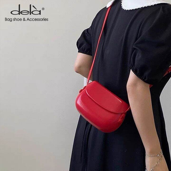 dela-กระเป๋าสะพายไหล่สําหรับสตรีหนัง-pu-ขนาดเล็ก-crossbody