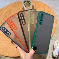 {OLI STUDIO} A50S A30S เคลือบด้านโปร่งแสงเคสปลอกกันแดดสำหรับ Samsung Galaxy A50 A70 A7เด็กผู้หญิงคน2018เคสโทรศัพท์มือถือขอบซิลิโคน50 70 A30