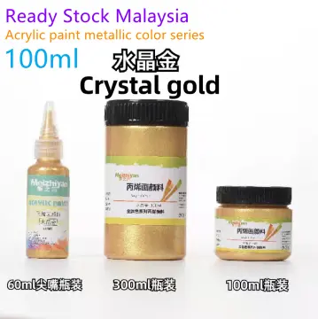 100ml Acrylic Paint Gold Paint Metallic Not Faded For Statuary