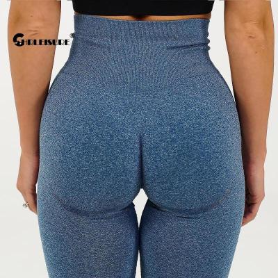 CHRLEISURE Workout Gym Legging Seamless Leggings Women Sport Pants Butt Booty Push Up Pant High Waist Fitness Pant Yoga Leggings