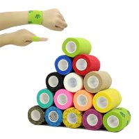 【LZ】 1Pcs 4 Size 4.6m Kinesiology Tape Athletic Recovery Medical Roll Self Adherent Wrap Taping Muscle Pain Relief Elastic Kneepad