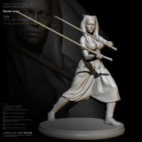 75Mm 124 Resin Model Kits รูปความงามไม่มีสีและประกอบเอง TD-3166