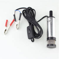 Acheheng Portable 12v DC Electric Submersible Pump 38mm For Pumps Diesel Oil Water Aluminum Alloy Shell 12L min