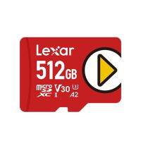 การ์ดการ์ดความจำเล่น Lexar Microsdxc Ush-I สำหรับการ์ด Micro 512Gb ความเร็ว128Gb การ์ด Sd สูง1Tb 256Gb