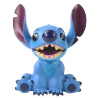 [Toy City] 18ซม. Lilo Amp; Stitch Angel อะนิเมะ Action Figure Collection ตุ๊กตาตุ๊กตาเครื่องประดับการ์ตูน Piggy Bank ของเล่น Gift