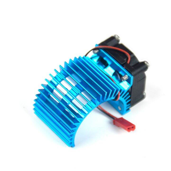 Motor Heatsink Dual Cooling Fans Heat Sink Radiator For Traxxas Slash 4x4 1/10 R