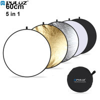 PULUZ 60cm 5 in 1 (Silver / Translucent / Gold / White / Black) Folding Photo Studio Reflector Board (Own sale)