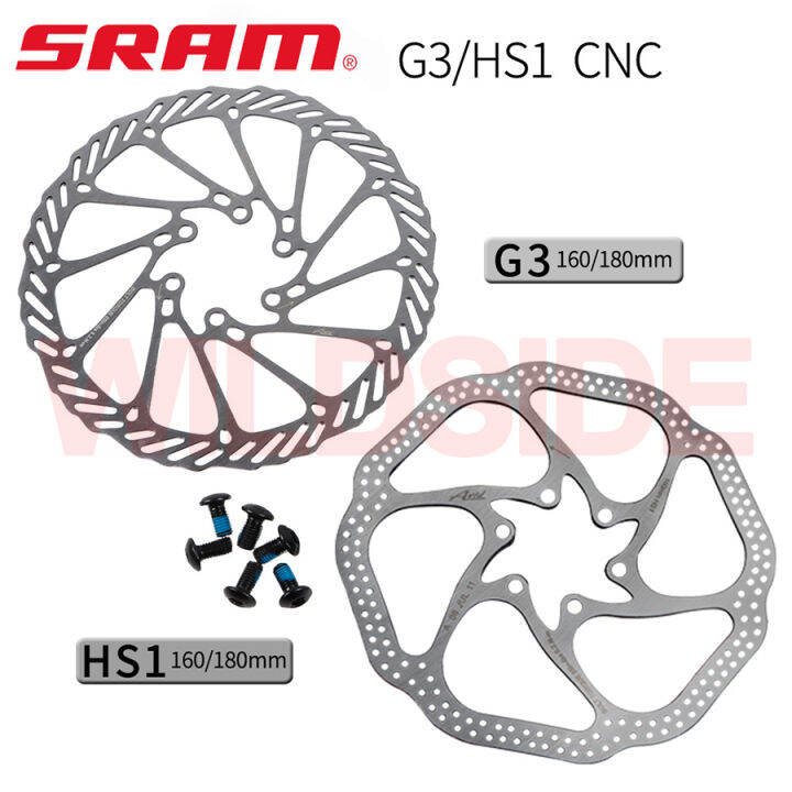 sram-avid-hs1-g3จักรยาน-centerline-disc-เบรคโรเตอร์160มม-180มม-203มม-6สลักเกลียวโรเตอร์-ctrl-r-แผ่นกลมโรเตอร์-disc