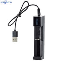 LzkewieyalalalalUSB 100% ของแท้,ที่ชาร์จแบตเตอรี่ลิเธียม18650แท่นชาร์จแบตเตอรี่เดี่ยวอัจฉริยะอะแดปเตอร์ชาร์จแบตเตอรี่ Kipas Angin Kecil พร้อมไฟแสดงสถานะ【cod】