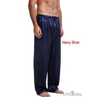 ☛☏❤Men´s Classic Satin Pajamas Sleepwear Pyjamas Pants