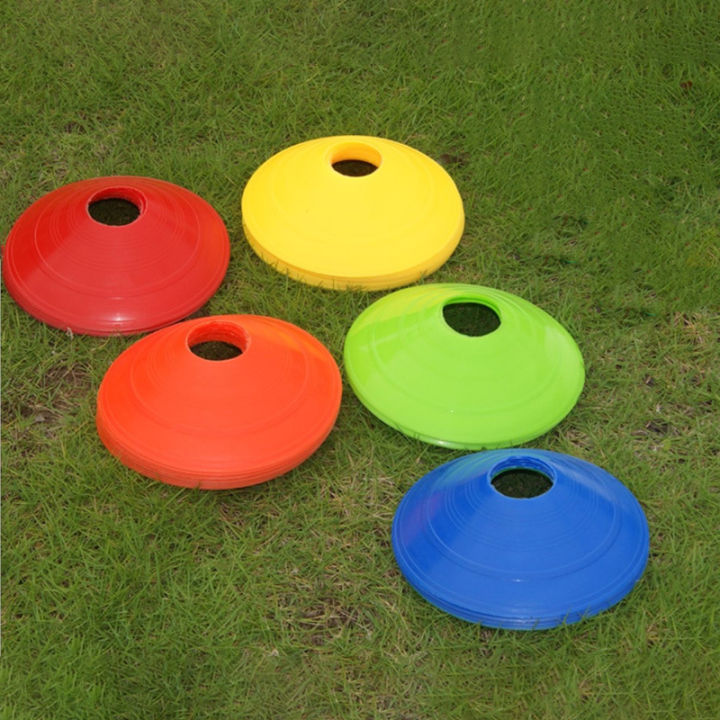 guliang630976-5pcs-19cm-ฟุตบอลการฝึกอบรมกีฬาจานรองกรวย-marker-discs-อุปกรณ์เสริมฟุตบอล