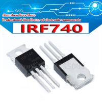 10ชิ้น/ล็อต IRF740 IRF740PBF ทรานซิสเตอร์มอสเฟท N-Chan 400V 10แอมป์ต่อ-220ไตรโอดใหม่