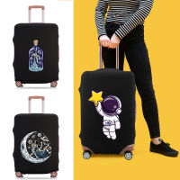 Luggage Cover for 18-28 Inch Fashion Paint Space Series Pattern Suitcase Elastic Dust Bags Case Travel Accessories