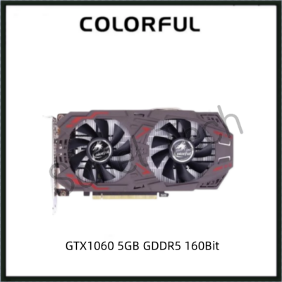 USED COLORFUL GTX1060 5GB GDDR5 160Bit GTX 1060 Gaming Graphics Card GPU