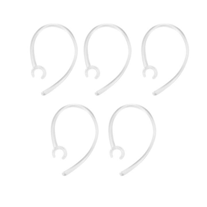 5x Universal Small Clamp Bluetooth Ear Hook Loop Clip Replacement Clear ...