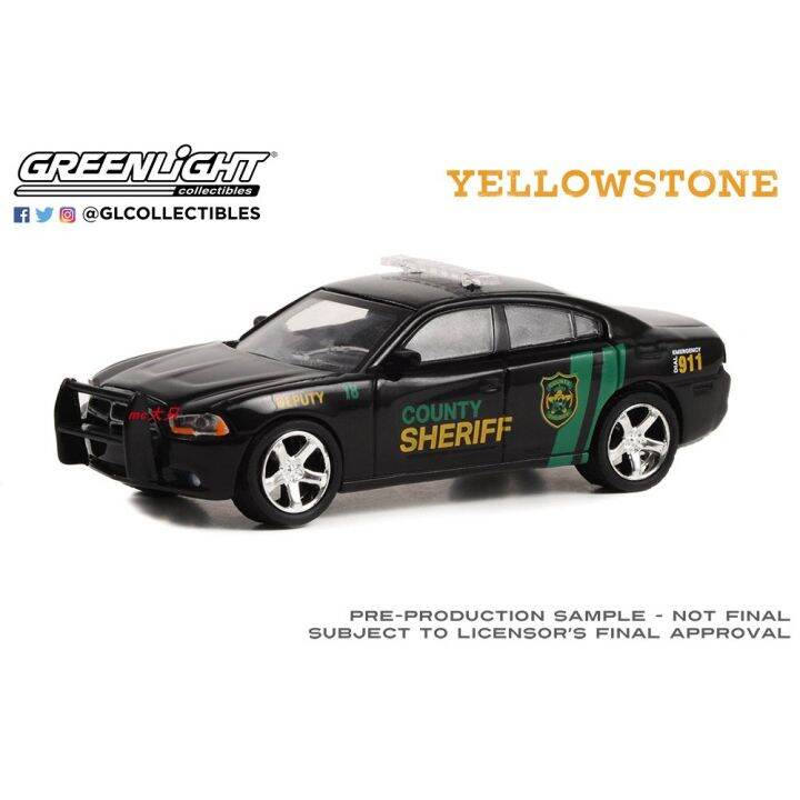 พร้อมส่ง-ไฟสีเขียว-1-64-yellowstone-2011-dodge-war-horse-charger-18-county-deputy-sheriff