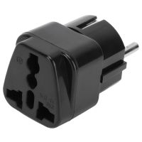 【lz】∋✑  UE Plug Adapter Power Converter Viagem Plug Adapter Tomada de Conversão para telefones inteligentes e laptops 100-250V 10A Europa