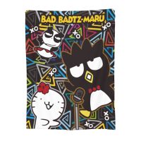 2023 in stock   Sanrio Badtz Maru Flannel Ultra-Soft Micro Fleece Blanket for Bed Couch Sofa Air Conditioning Blanket，Contact the seller to customize the pattern for free