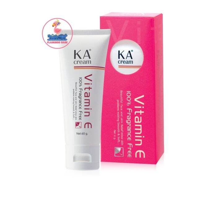 KA CREAM VITAMIN E 30g. เคเอ ครีม วิตามันอีเข้มข้น จุดด่างดำ และรอย