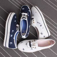 KEDS spade รองเท้าแพลตฟอร์ม พื้นหนา ลายกลืน สําหรับผู้หญิง