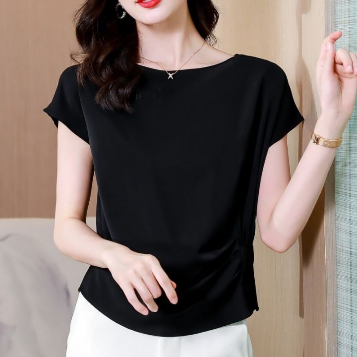 ms-chiffon-shirt-into-summer-in-2023-the-new-western-style-jacket-chic-small-unlined-upper-garment-of-a-t-shirt-with-short-sleeves-shirt