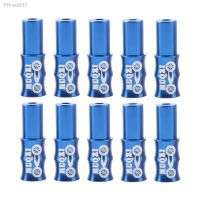 10Pcs Bike Cable End Caps for 5mm Line Pipe Aluminum Alloy Bicycle Brake Cable End Crimps