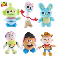 12ซม. ต้นฉบับของเล่น Pixar ของเล่นตุ๊กตายัดไส้ไม้ Forky Bunny Alien Buzz Lightyear Mr โมเดลมันฝรั่งของขวัญตุ๊กตาเด็ก