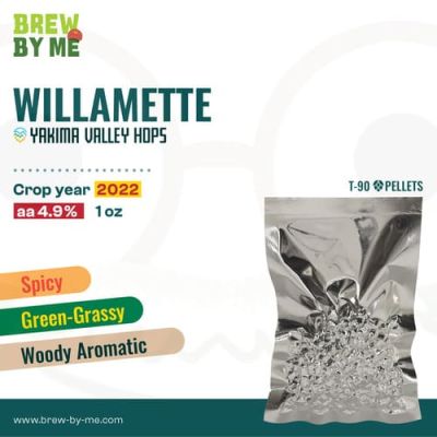 ฮอปส์ Willamette (US) PELLET HOPS (T90) โดย Yakima Valley ทำเบียร์ Homebrew