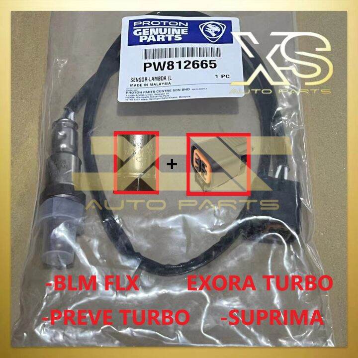 100 Original NTK Proton Preve Turbo Suprima Exora BOLD BLM FLX O2 Sensor Oxygen Exhaust Lambda