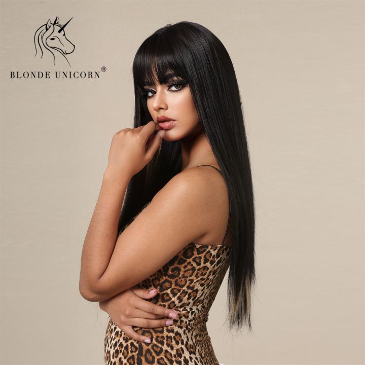 jw-blonde-unicorn-synthetic-straight-balayage-with-bangs-wigs-for-resistant