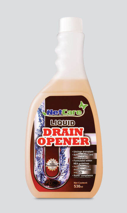 NETCARE Drain Opener Cleaner Liquid (530ml)