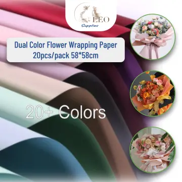 Where to buy flower best sale wrapping paper in singapore