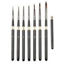 【YF】 1PCS Wolf Hair Paint Brush High Quality Art Painting Brushes Detachable Rod Artistic Watercolor for Drawing Supplies