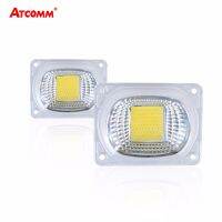 20W 30W 50W COB LED Light Matrix With Lens Reflector Lamp Cover 110V 220V High Lumen Full Wattage For Floodlight Spotlight