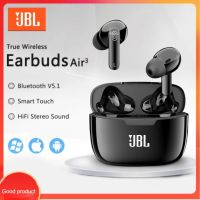 ?【 Readystock】 + Gratis Ongkir?หูฟัง JBL ไร้สาย TWS หูฟังบลูทูธขณะเล่นกีฬาตัดเสียงรบกวนกันน้ำหูฟังสำหรับ Iphone Xiaomi Huawei