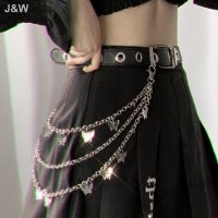 【hot sale】 ✜ B55 Ready Stock❤JK Belt waist chain ❤cool ins style pants chain accessories