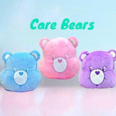 หมอนผ้าห่มหน้าตุ๊กตา Care bear มี 3 สี ขนาดผ้าห่ม 100*150 cm