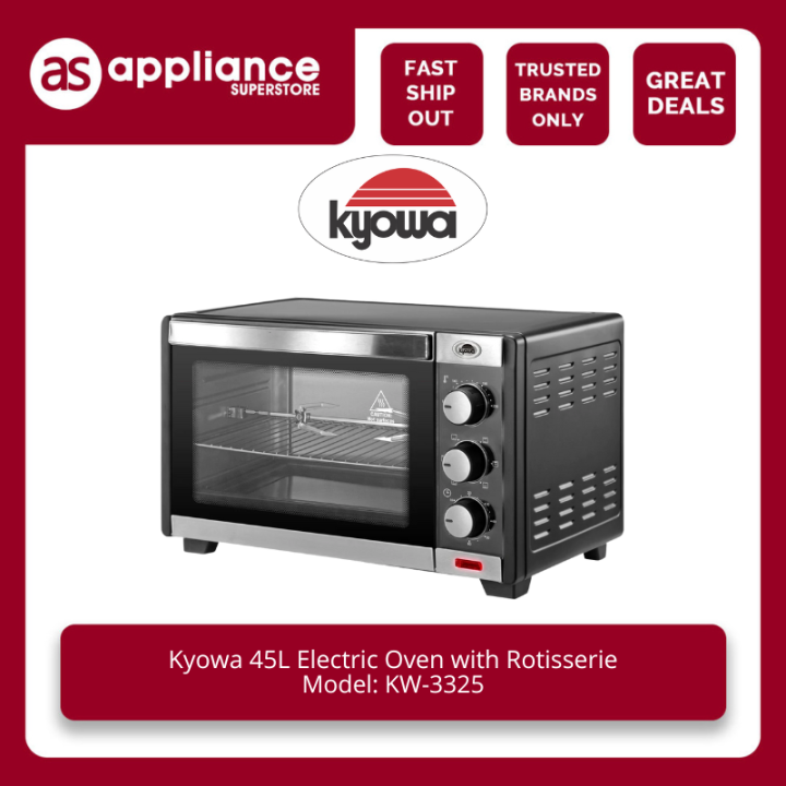 Kyowa 45L Electric Oven with Rotisserie KW3325 Lazada PH