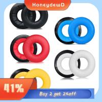 HONEYDEWD ของใหม่ อุปกรณ์เสริมหูฟัง หูฟัง earmuff หัวบีม แผ่นรองหูฟังโฟม ฟองน้ำเสริมฟองน้ำ แผ่นรองหูฟังทดแทน เคสหูฟังหนัง แผ่นรองหู สำหรับ Sennheiser HD25