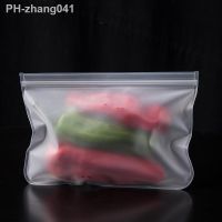 EVA Food Storage Bag Reusable Stand Up Shut Bag Fruits and Vegetables Translucent Food Storage Bag Fresh Wrap Kitchen Tools