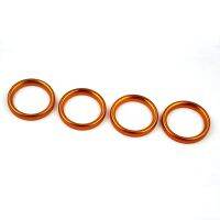 4PCS 40mm Exhaust Pipe Header Gasket For Yamaha 82-83 XT550 83-86 600TT 1984-1995 XT600 88-90 FZR400 FZR400S