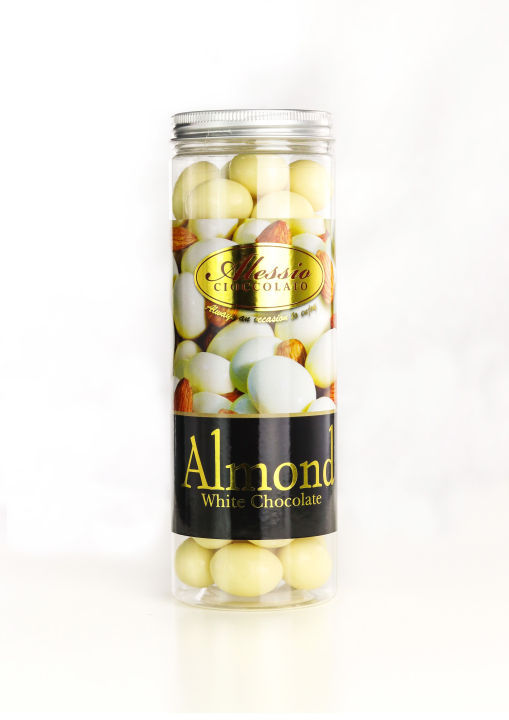 Alessio Cioccolato Almond White Chocolate Lazada 5195