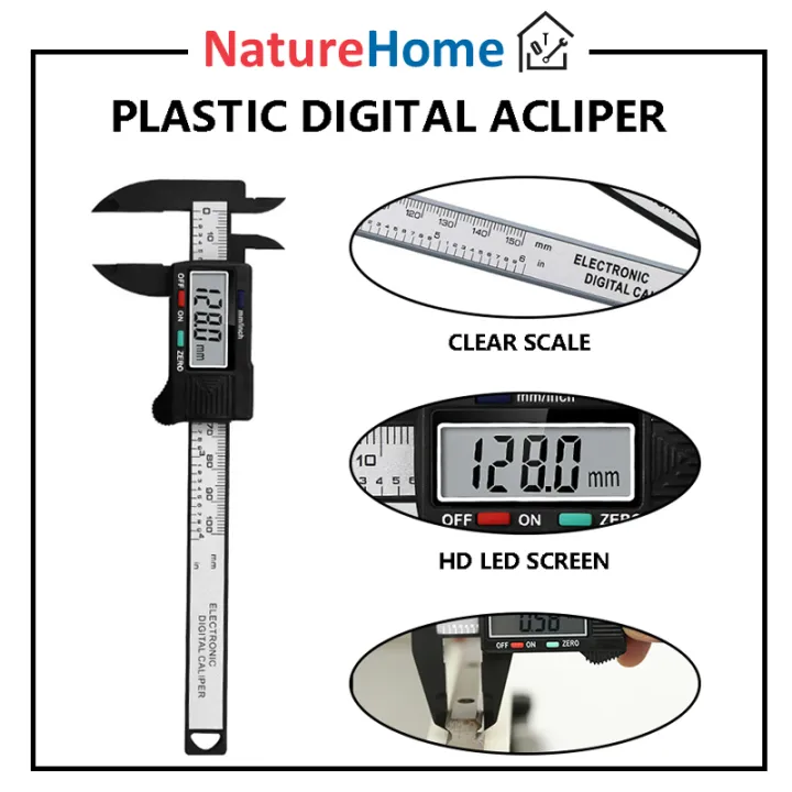 100mm/150mm Digital Vernier Caliper Accurate Caliper Carbon Electronic