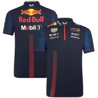 2023 Oracle Red Bull Racing Team Polo Tshirt Short Sleeve Sport Tee Plus Size